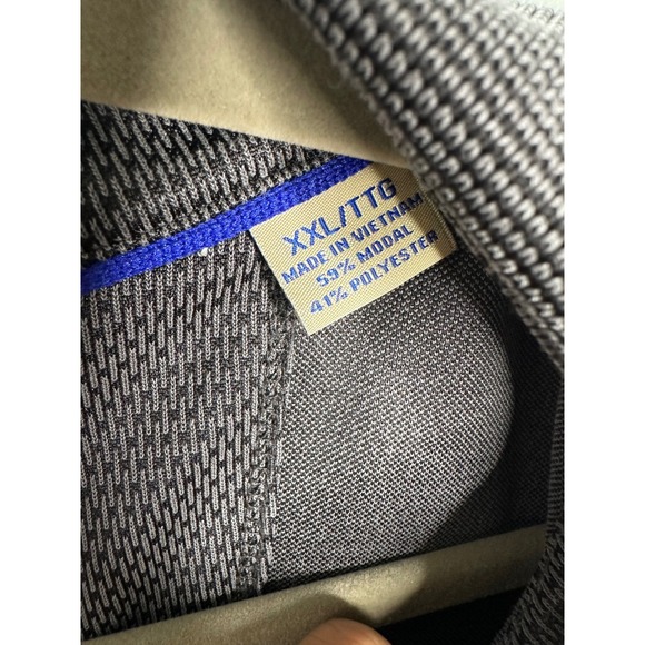 Tommy Bahama Gray Patterned Golf Polo Shirt Mens XXL/TTG Short Sleeve‎ - Picture 3 of 11